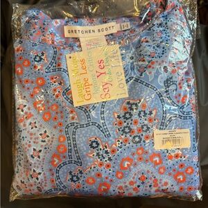 Gretchen Scott Jersey Corset Dress Imari Goddess (XXL) NWT